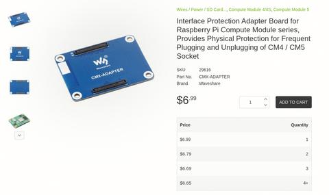 Waveshare CMX Adapter