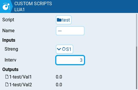 Inputs and Outputs for Mixer Scripts