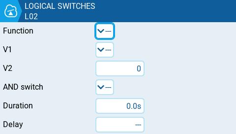 Екран налаштування Logical Switches