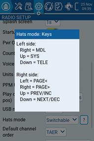 Текст довідки Hats mode